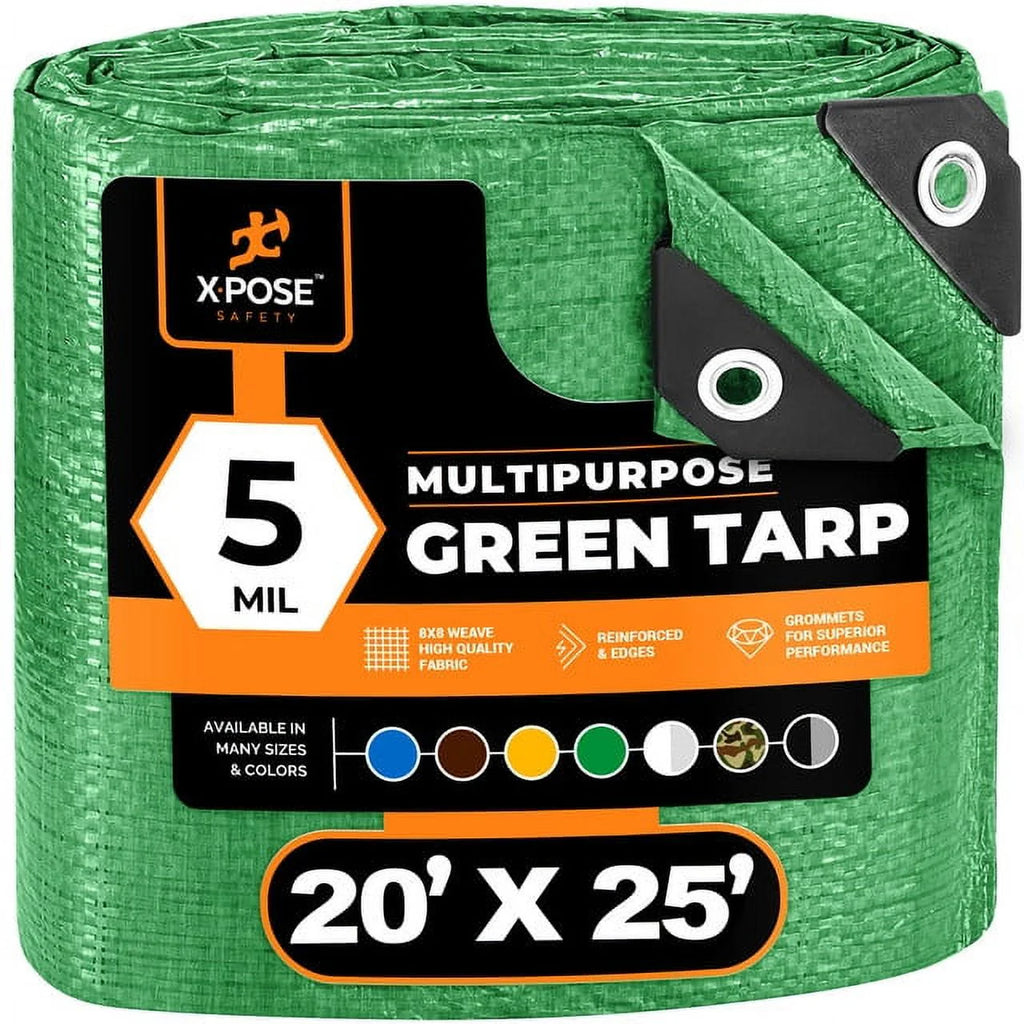 Blue 5' x 7' Waterproof Poly Tarp O191