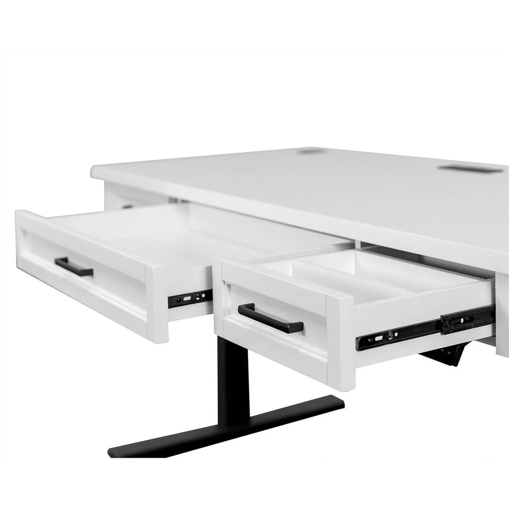 Electric Sit/Stand Desk Height Adjustable Table White S19203