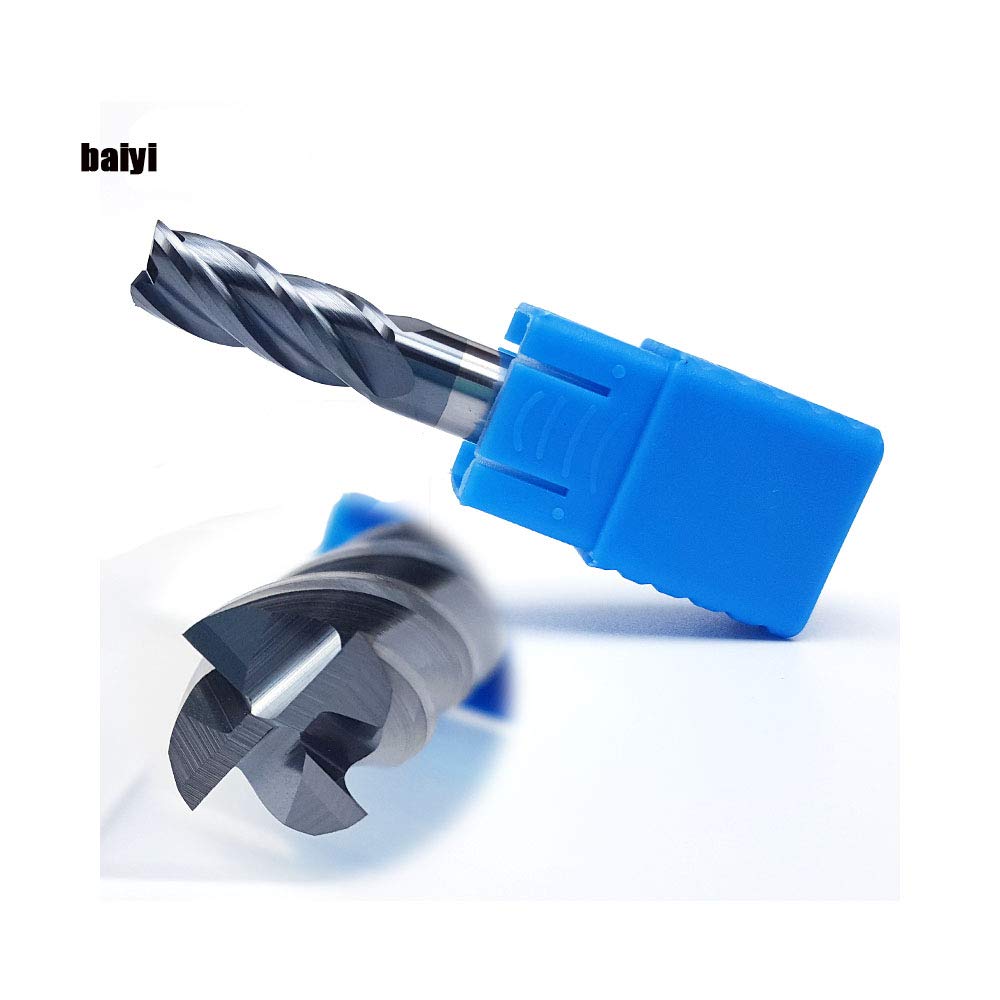 1/8 Carbide Square End Mill 4 Flute AlTiN Pack of 2 J4858