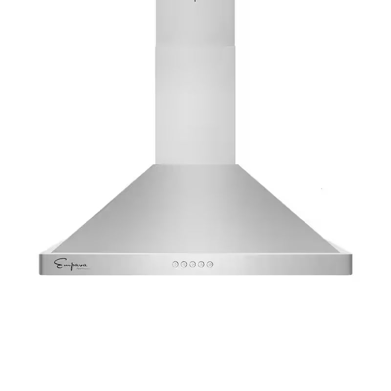 30 in. 400 CFM Stainless Steel Wall Mount Range Hood with Light A373