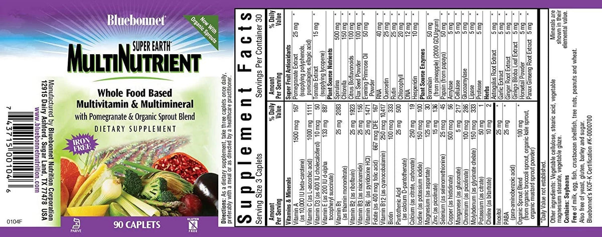 Multinutrient 90 Capsules C162800