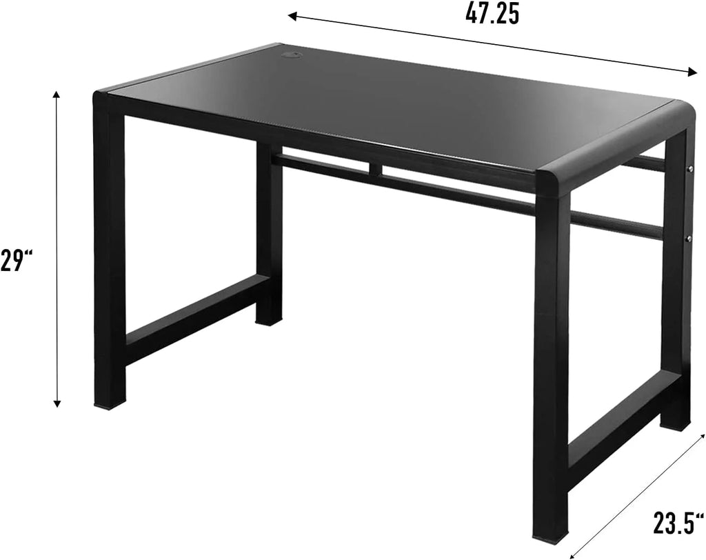 Tempered Glass Computer Desk A25550