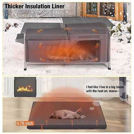 Insulated Cat House M75080