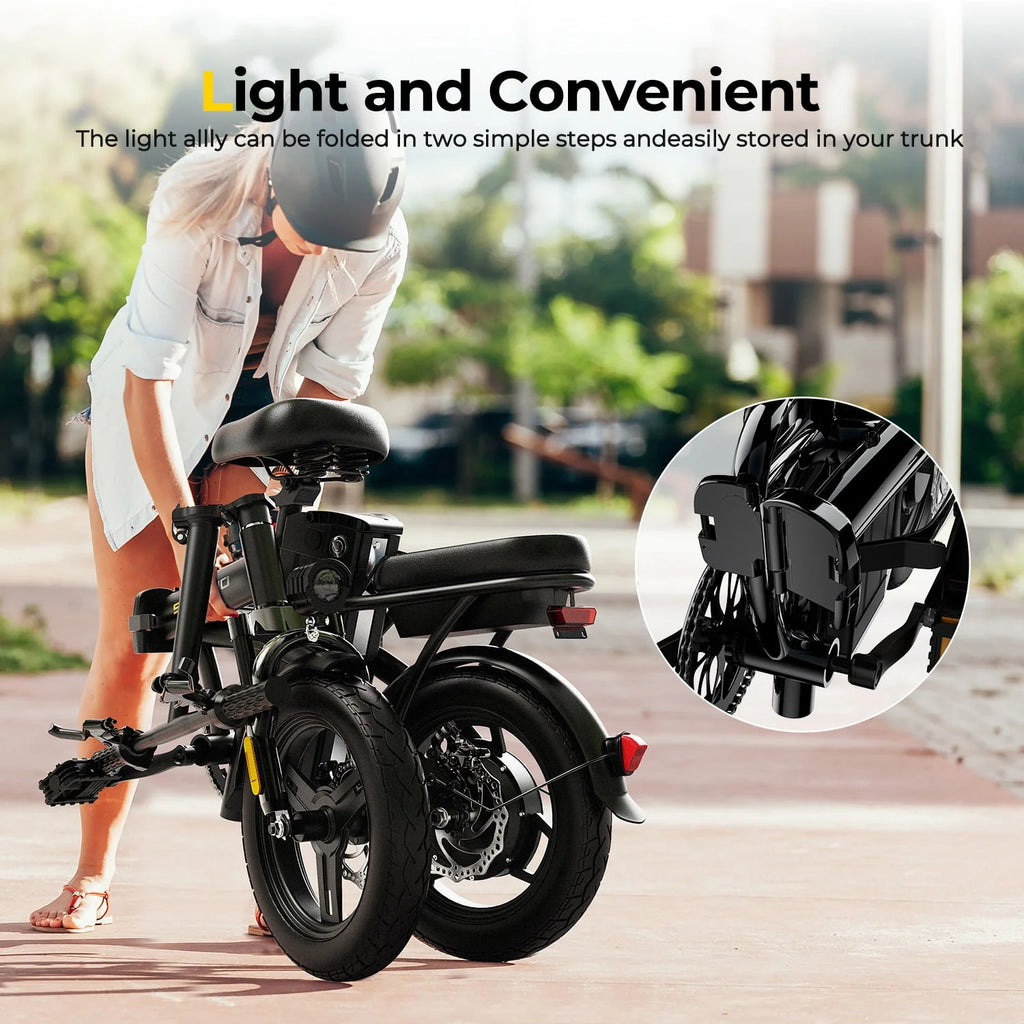 Folding Electric Bike 400W Motor 36V 15Ah Battery Q25217