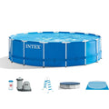 15' x 48 Above Ground Pool Set with Pool Cover H3972