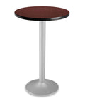 Round Folding Cafe Table Mahogany Z643321