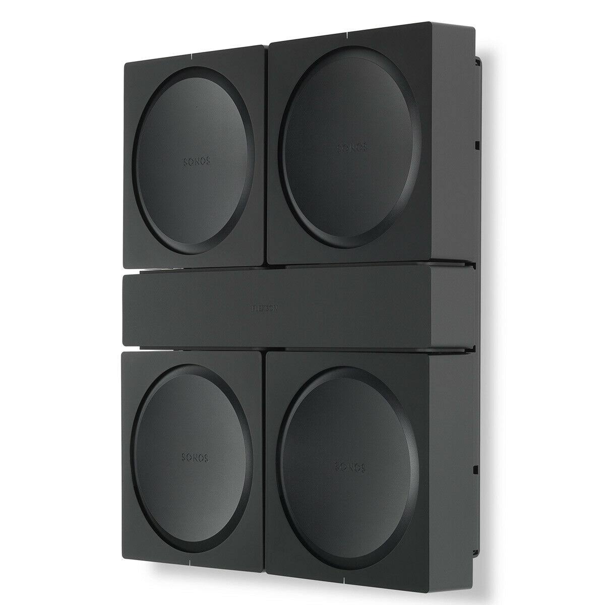 Wall Mount for 4 Amps - Black U678895