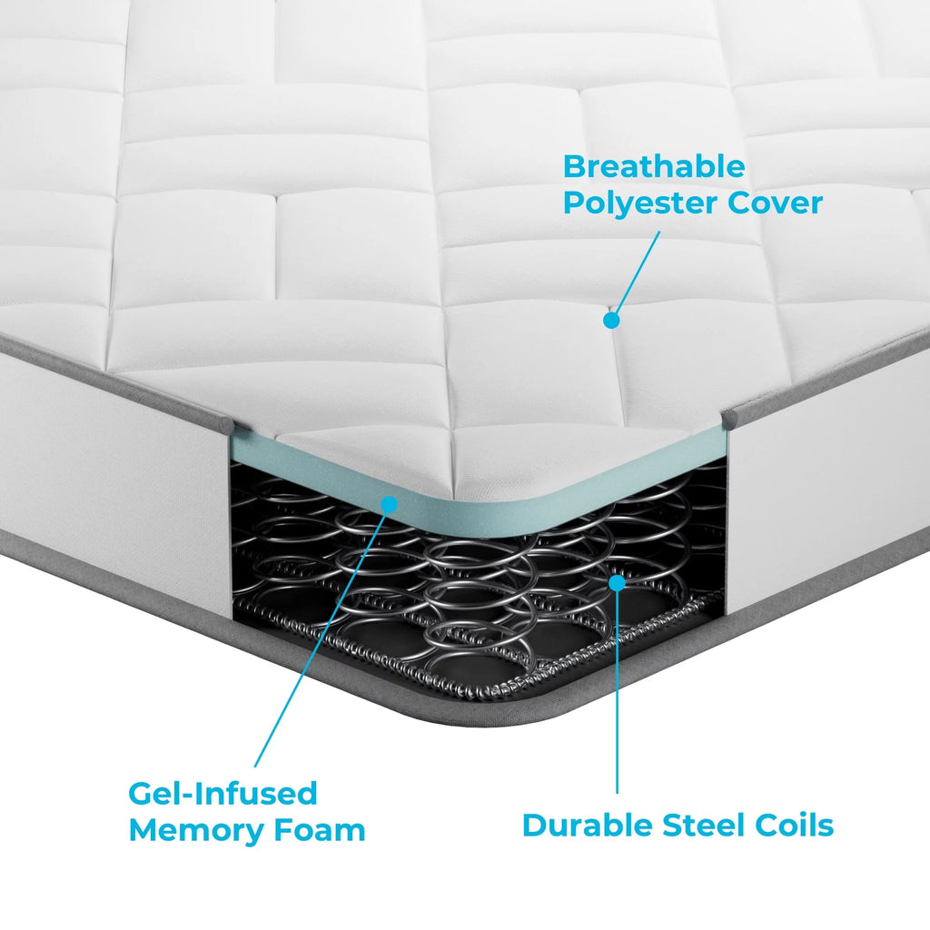 6 Firm Tight Top Innerspring Mattress, Twin XL V391