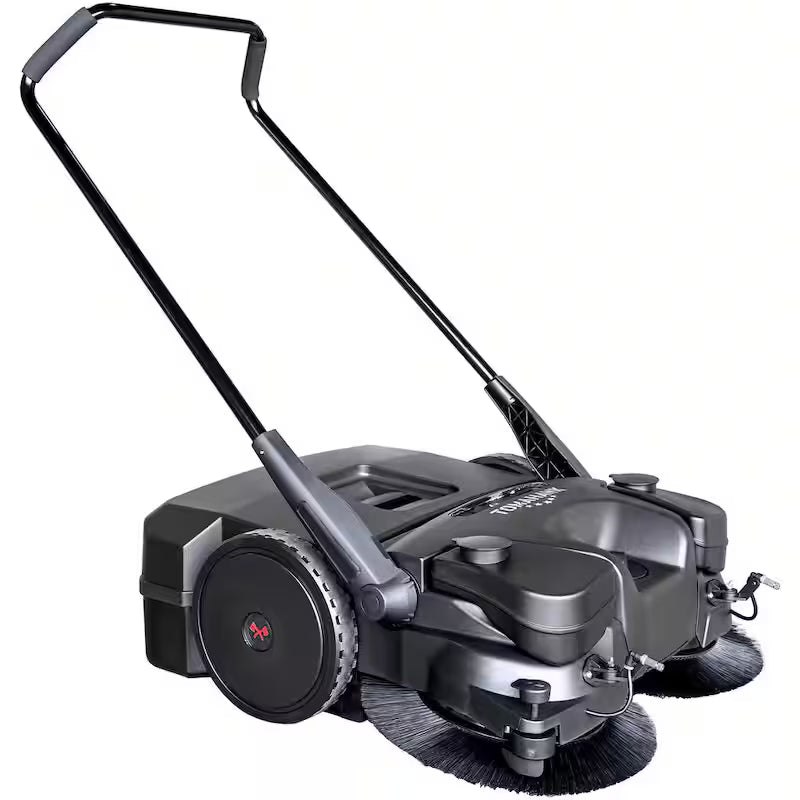 Battery Powered Push Sweeper with Triple Power Brooms G25738