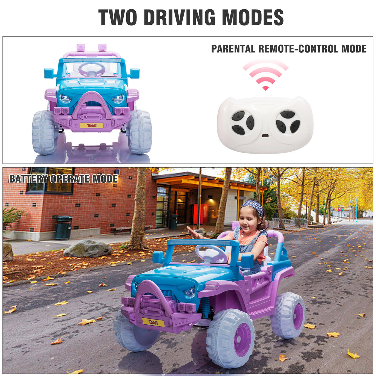 12V Electric Ride on Truck Car with Remote Control I412