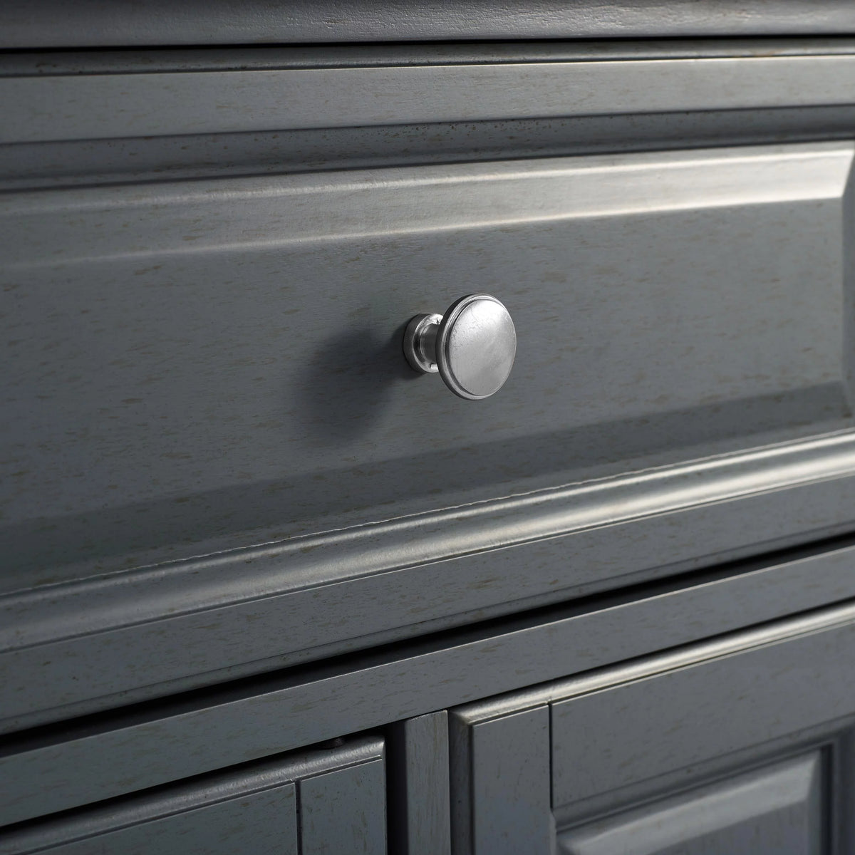 Gray Wood Kitchen Island G367