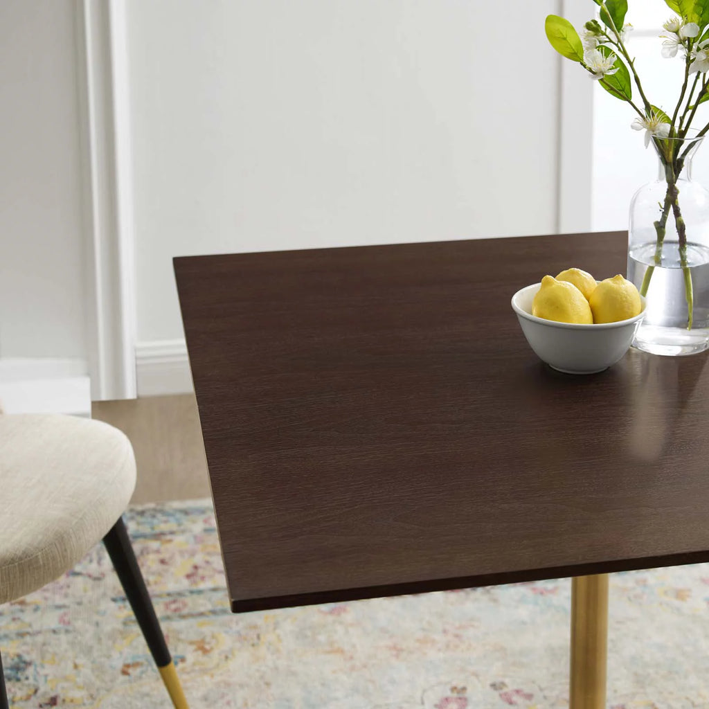 Square Wood Dining Table C413