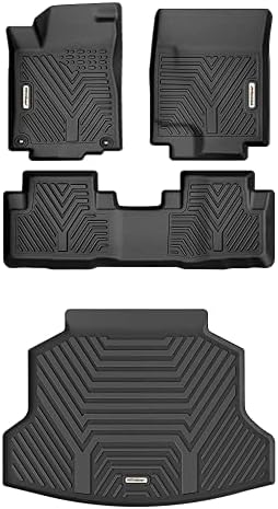 Black All-Weather Floor Mats & Cargo Mat Set Y410086