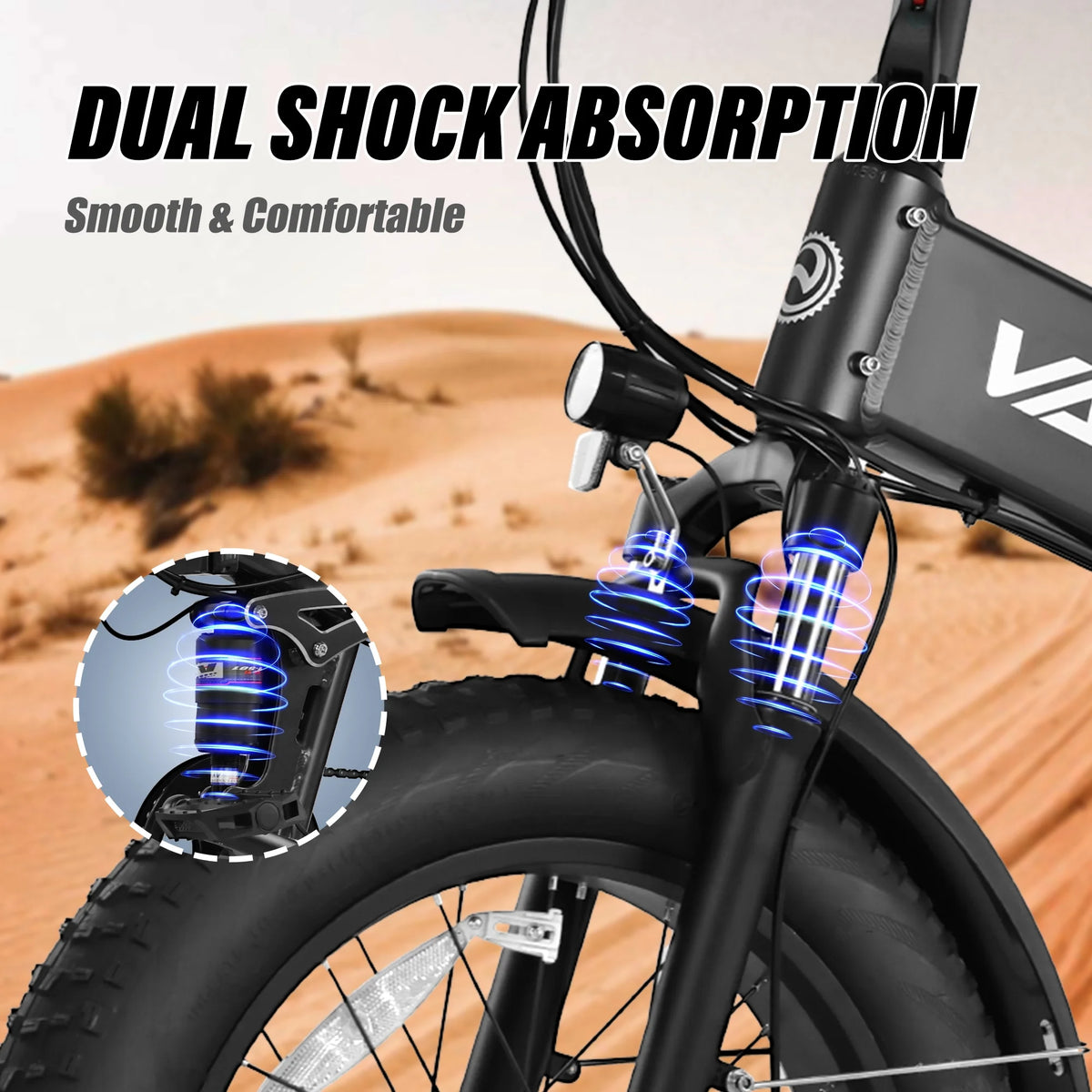 Folding Electric Bike with 48V 13Ah Battery G83684