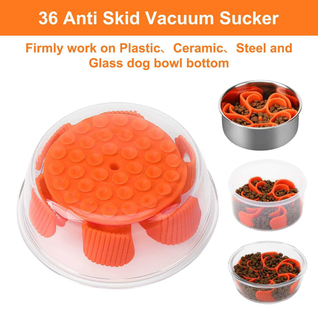 Silicone Spiral Slow Feeder Dog Bowl P2545
