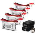 7.4V 850mAh LiPo Battery with JST Plug O150489