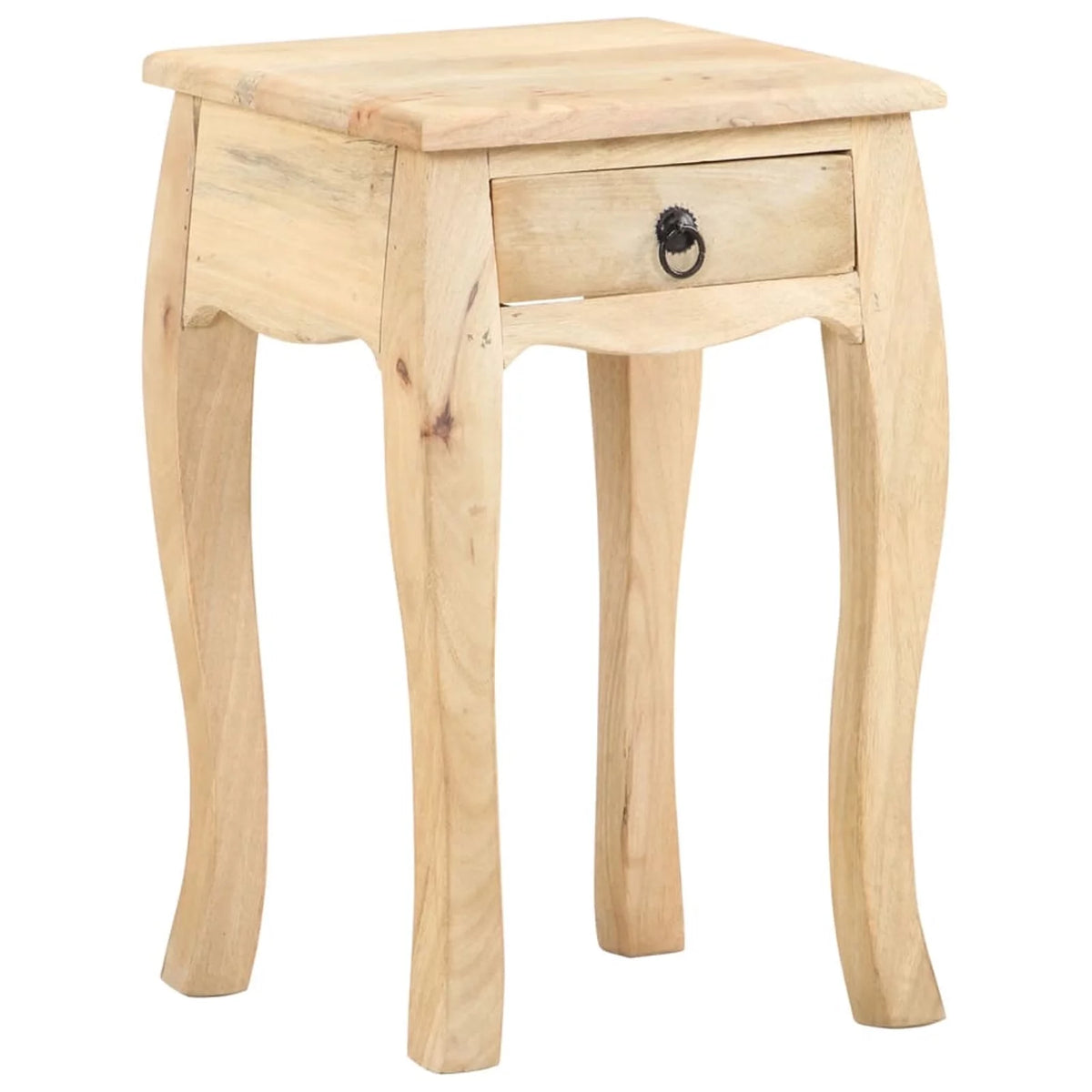 Solid Mango Wood Bed Cabinet Z107781