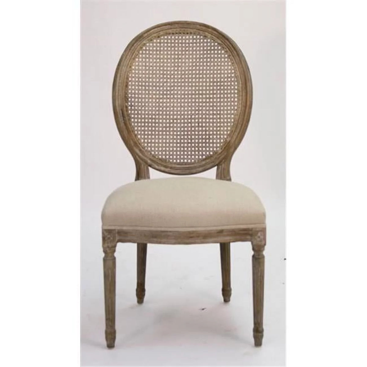 Limed Grey Oak Side Chair A624