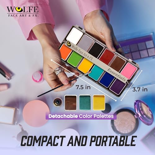12-color Face & Body Paint Makeup Palette B4069