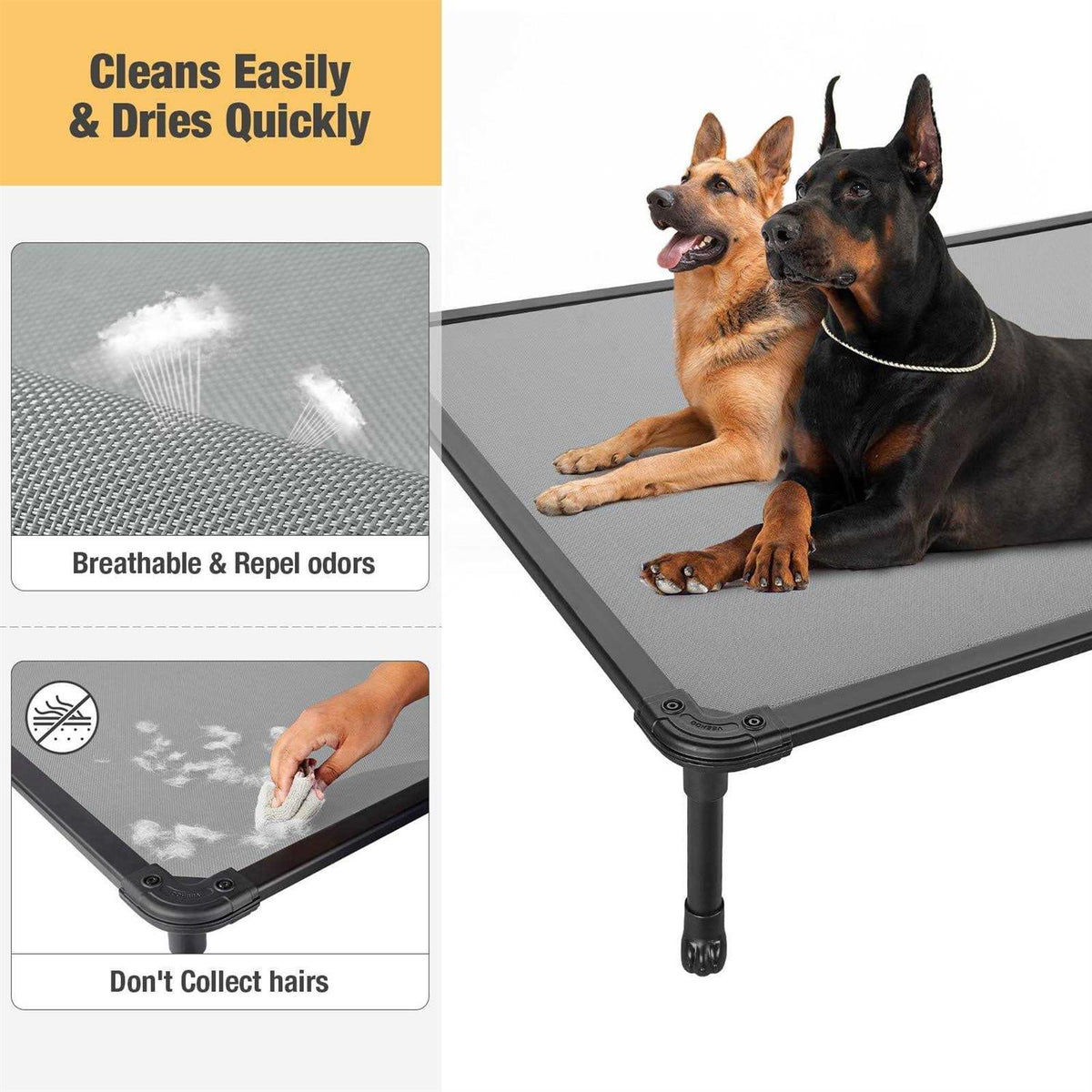 Chew Proof Cooling Raised Dog Bed Y206707