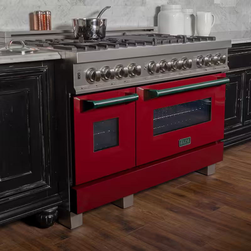 7 Burner Dual Fuel Range with Double Oven F5978