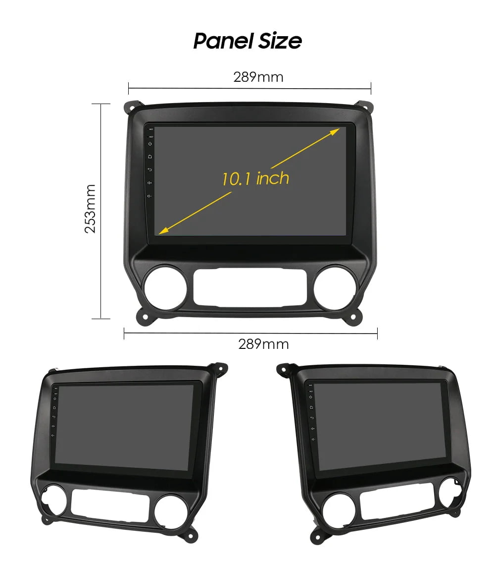 10.1 Touch Screen Android 12 Carplay 32GB Bluetooth GPS Car Stereo Radio Y92911