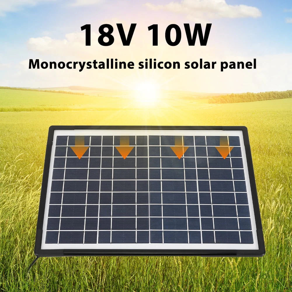 Portable Solar Power Station with 4 LED H812875