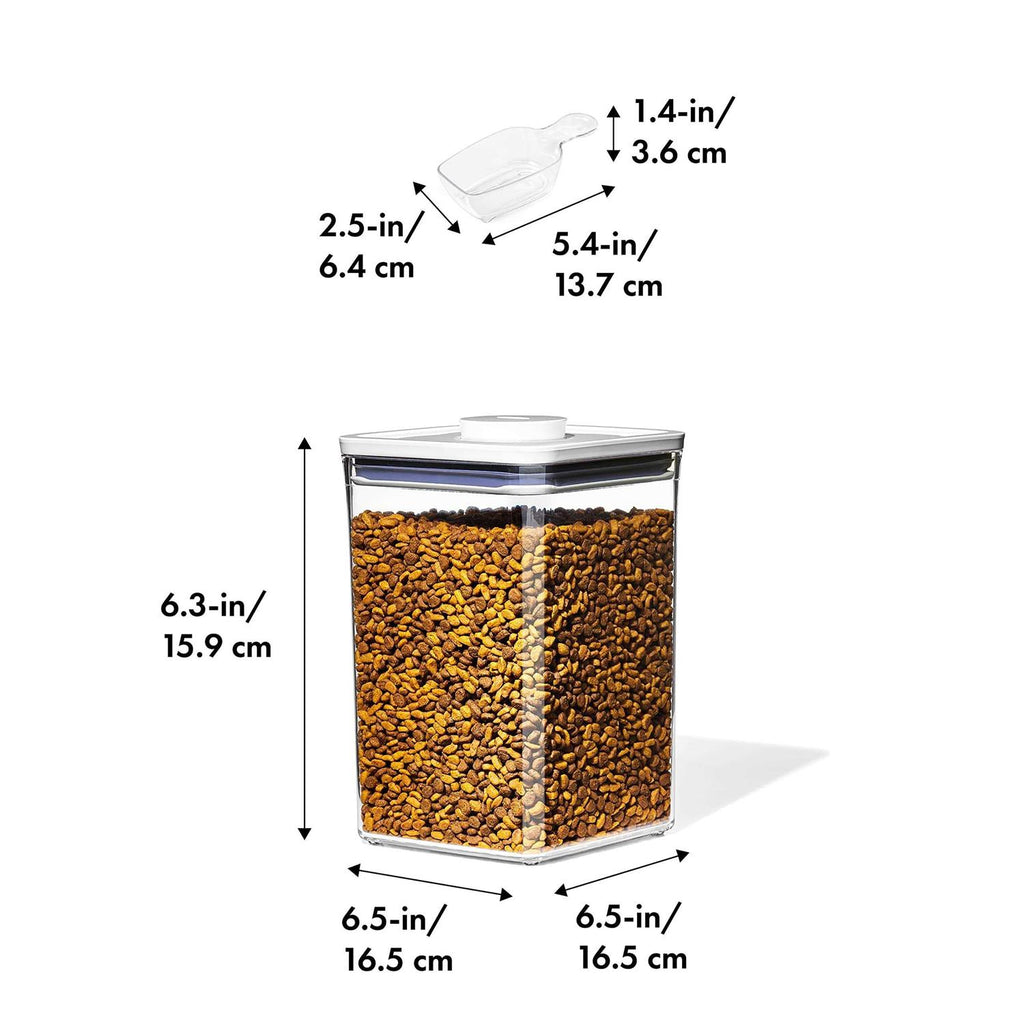 4.4 Qt Pet Food Container with Scoop H16687