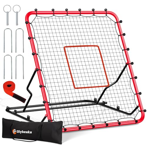 48" x 52" Baseball & Softball Rebounder Net with Carry Bag R98294