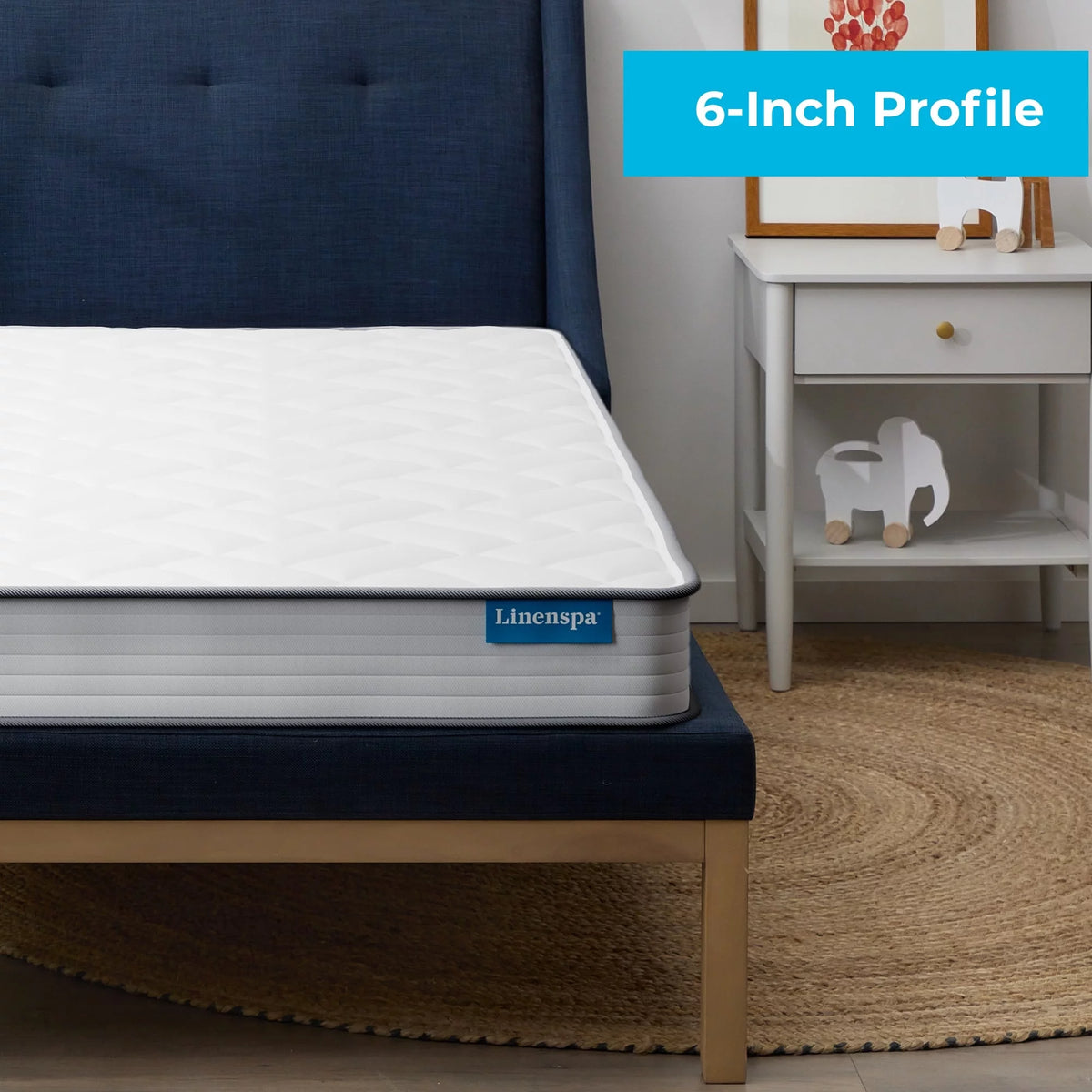 6 Firm Tight Top Innerspring Mattress, Twin XL V391
