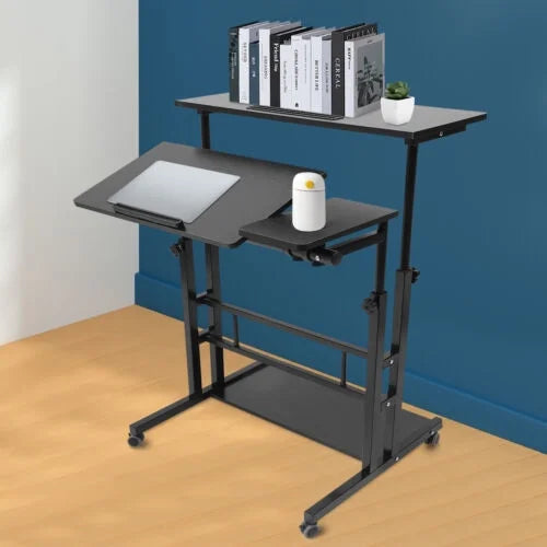 Rolling Computer Desk with Wheel W17552