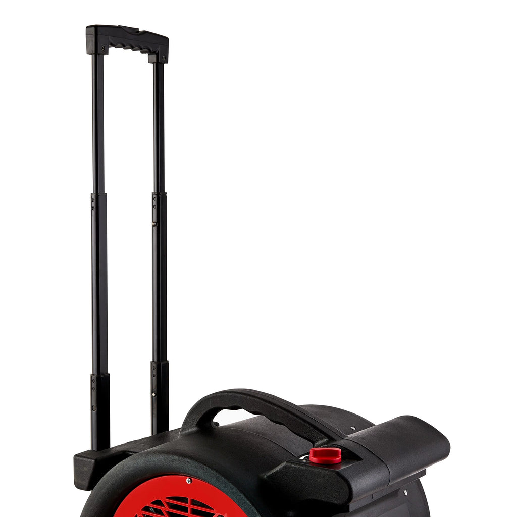 1 HP 3-Speed Utility Fan Air Mover Floor Dryer Black J606829