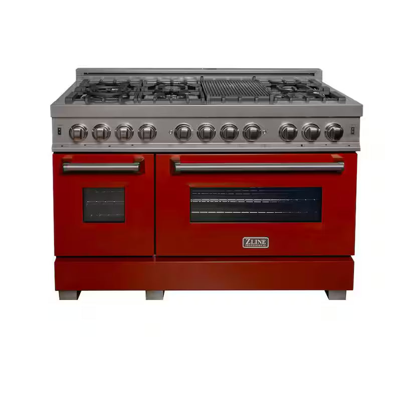 7 Burner Dual Fuel Range with Double Oven F5978