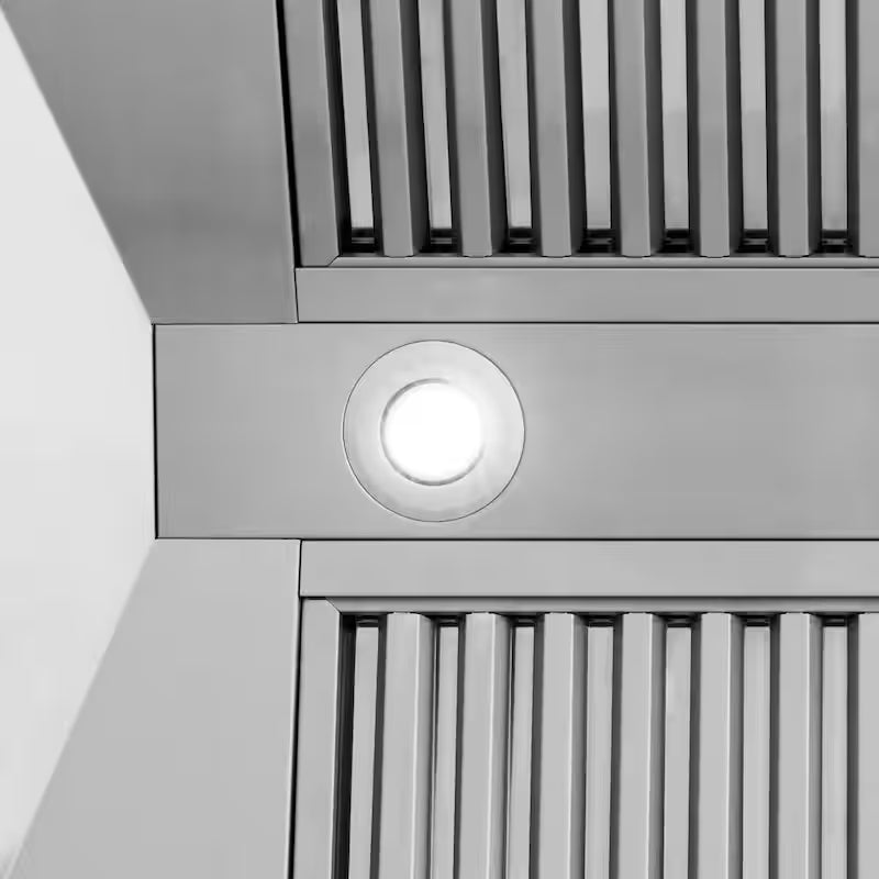 36 in. 700 CFM Ducted Wall Mount Range Hood in Stainless Steel V80504