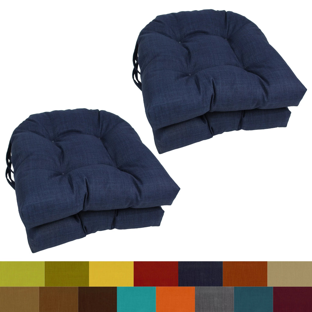 Set of 4 Azul Outdoor Chair Cushions Z90403