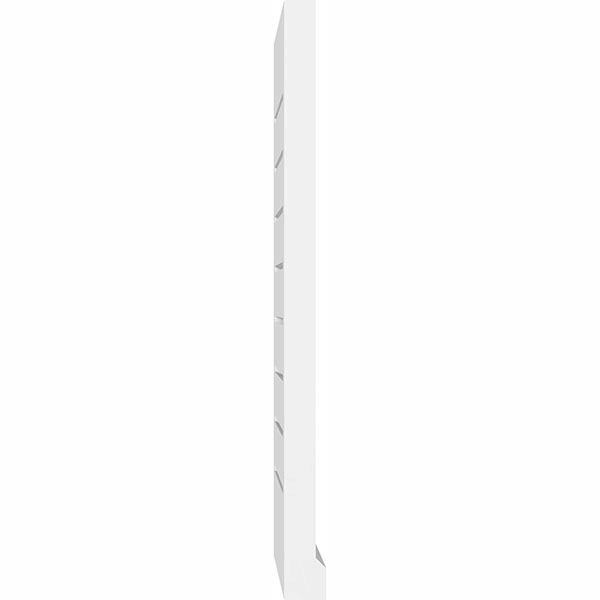 Vertical Surface Mount PVC Gable Vent R9884