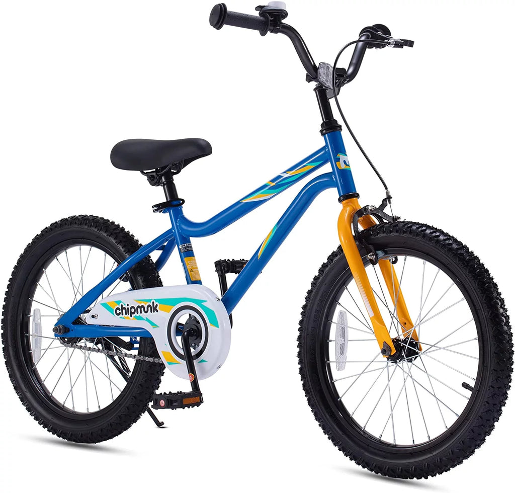 Kids Bike 18 Inch Bicycle with Kickstand Blue D345393