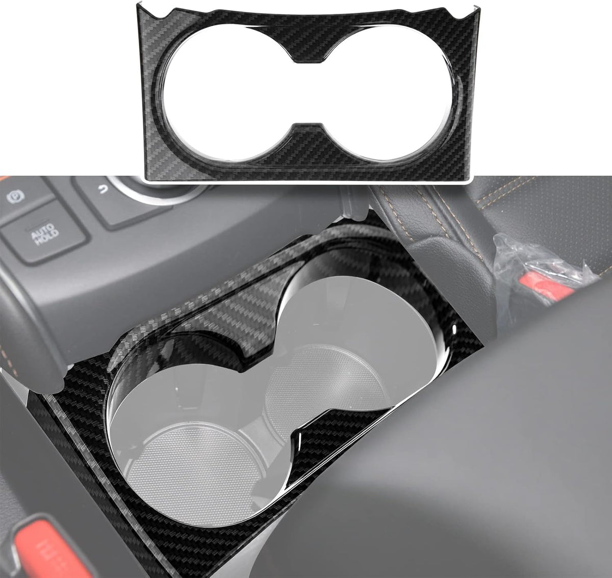 Stainless Steel Black Gear Panel Cover Trim Pack of 2 G2190