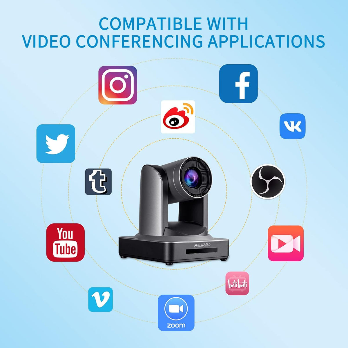 20X Optical Zoom 3G SDI HDMI IP PTZ Camera U623471