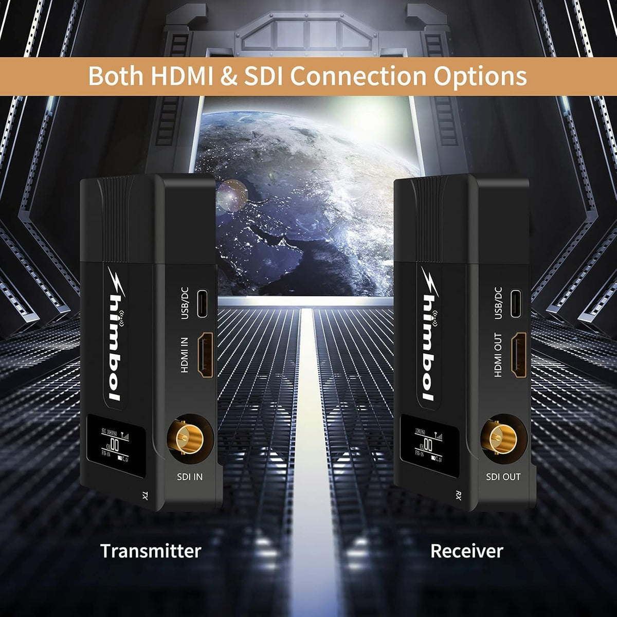 1080P60 HDMI&SDI Wireless Video Transmission System Transmitter & Receiver R791