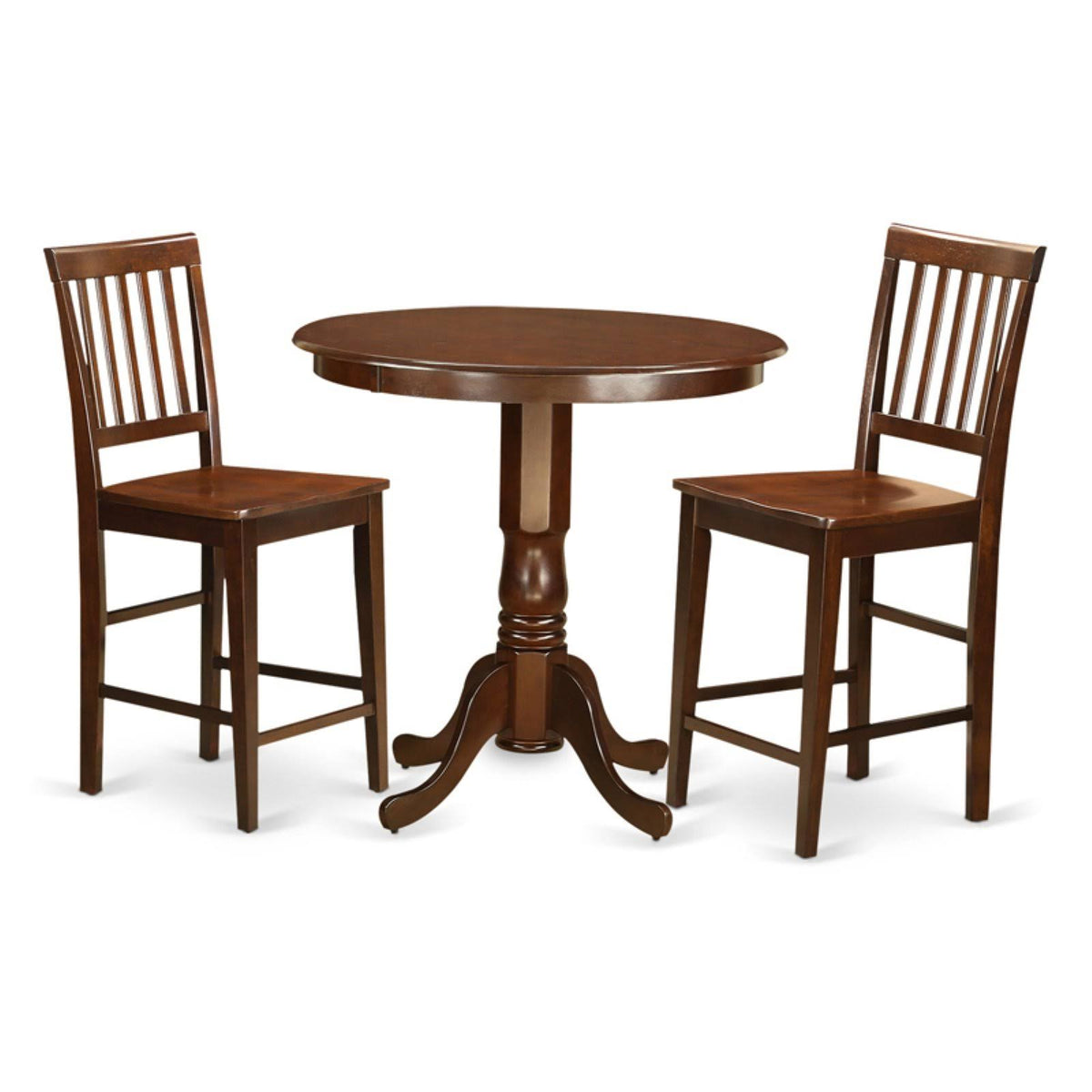 3 Piece Table and 2 Counter Height Chairs Set K209709