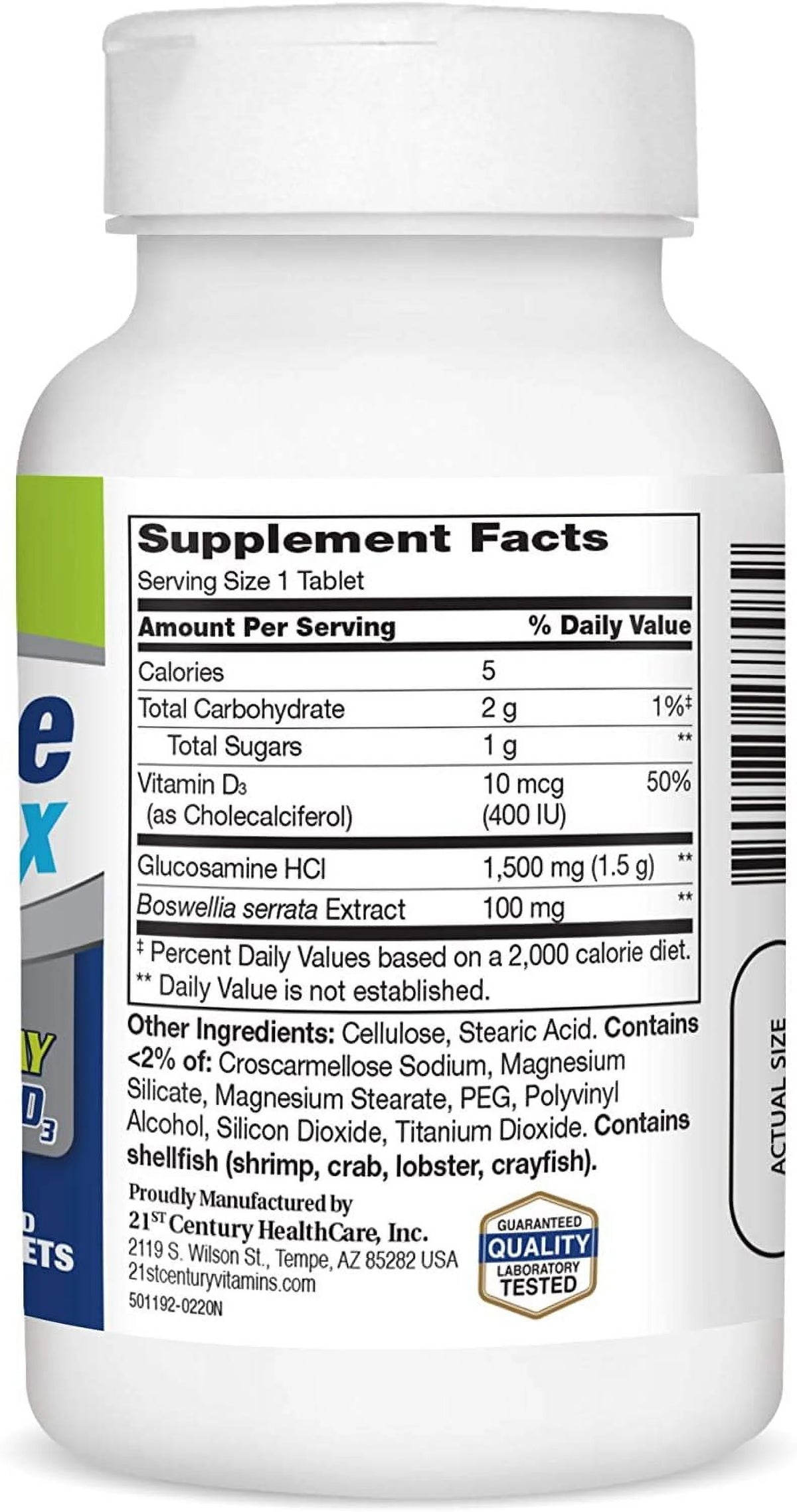 Glucosamine Vitamin D3 Tablets Pack of 2 R65877