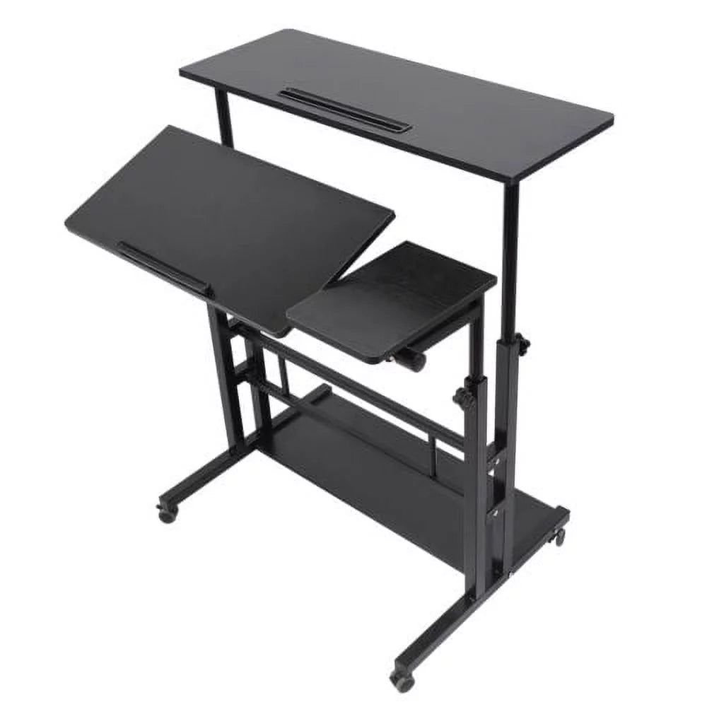 Rolling Computer Desk with Wheel W17552