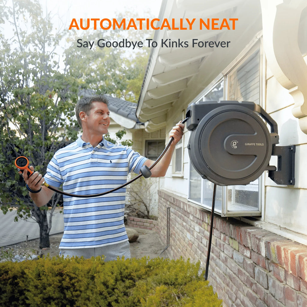 Retractable Garden Hose Reel F42912
