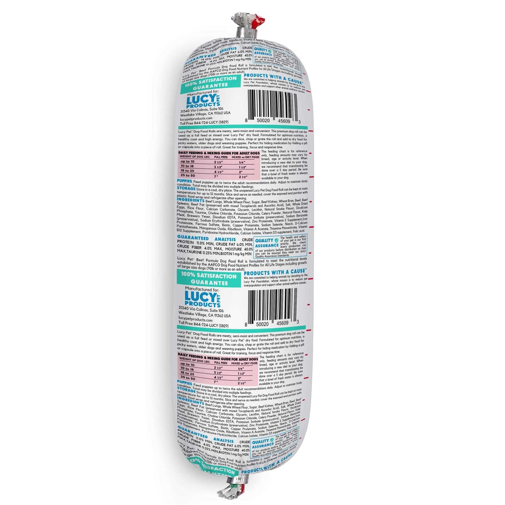 Beef Dog Food Roll T1232