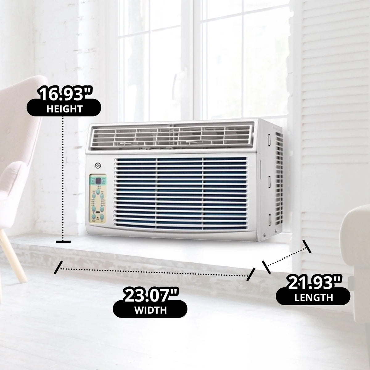 14,500 BTU Window Air Conditioner with Remote X148