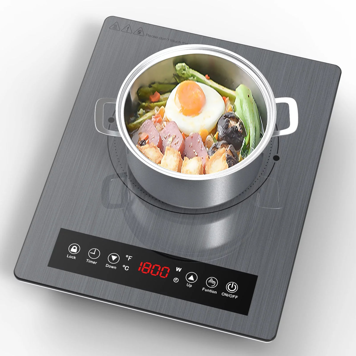 Portable Induction Cooktop 1800W Single Burner C780476