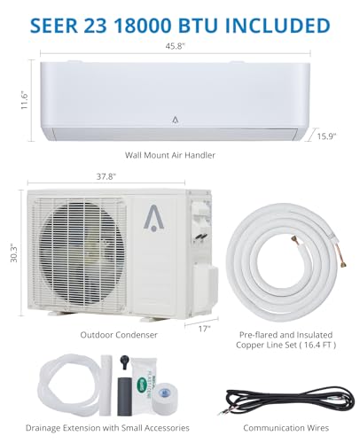 23 SEER Inverter Ductless Split Air Conditioner Q39504