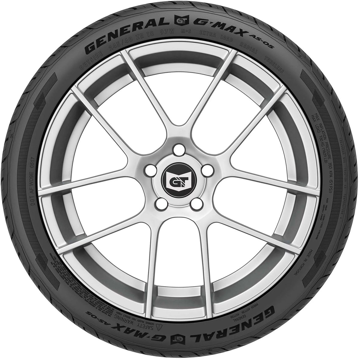 All Season 245/45ZR19 102W XL Passenger Tire E910078