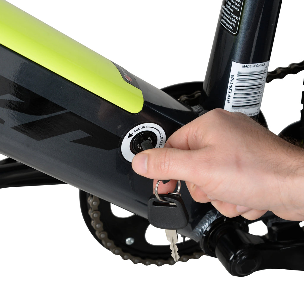 26 36V Electric Mountain Bike 250W Black I341924